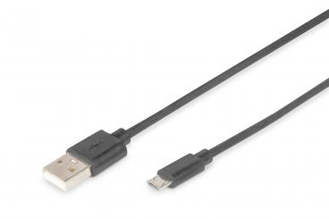 USB-A – Micro-B Anschlusskabel, 1m 