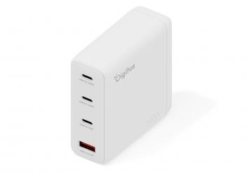 USB GaN Charger 140W, 3x USB-C, 1x USB-A 