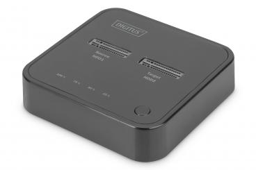 Dual M.2 NVMe SSD Docking Station mit Offline-Klonfunktion, USB-C™ 