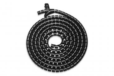 Flexibler Kabelspiralschlauch mit Einzugshilfe, 5 m 