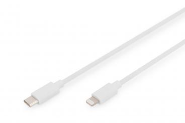 USB-C - Lightning Daten-/Ladekabel, MFI zertifiziert, 1m 