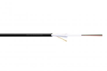 Verlegekabel Innen/Außen A/I-DQ (ZN) BH 50/125 µ OM4, 8 Fasern, BauPVO Dca, LSZH 