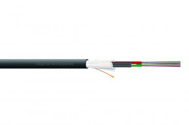 Verlegekabel Innen/Außen A/I-DQ (ZN) BH 50/125 µ OM3, 48 Fasern, BauPVO Dca, LSZH 