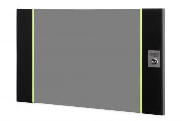 Glas-Fronttür für 19" 7HE Wandgehäuse Unique Serie 