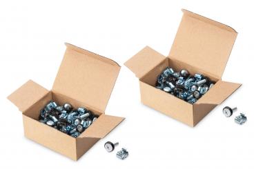 Befestigungssatz für 482,6 mm (19‘‘)- und 254 mm (10")-Komponenten, M6 