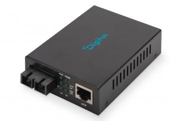 Gigabit Medienkonverter, RJ45 / SC 