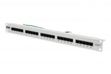 CAT 3 ISDN Patch Panel, ungeschirmt 