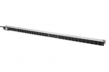 Basis IT PDU, 1-phasig 32A, 24 x C13, 4 x C19, 3 m Zuleitung, IEC 60309 32 A Stecker 