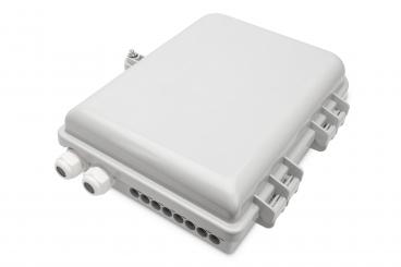 FTTH Verteiler Box für 16 LC/DX oder SC/SX Kupplungen 
