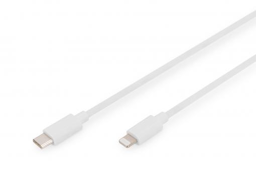 USB-C - Lightning Daten-/Ladekabel, MFI zertifiziert, 1m 
