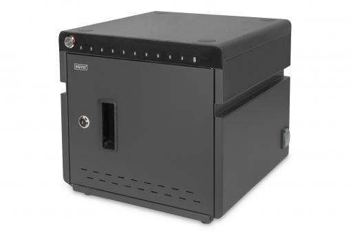 Mobiler Desktop Ladeschrank für 10 Notebooks/Tablets bis 13 Zoll, UV-C, USB-C 